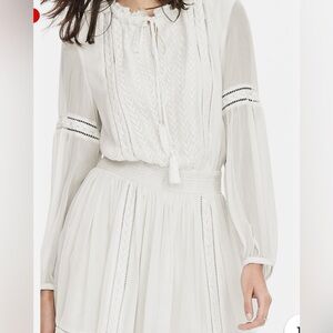 Banana Republic Heritage Embroidered Boho Dress